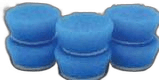 1.375" x .75" Coarse Blue Foam Grip Pad