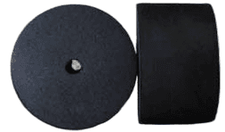 Repuesto Rodillo Negro (2 un)